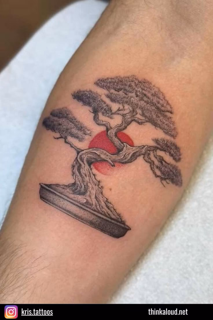 Can a bonsai tree tattoo be a sleeve?