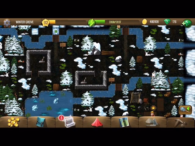 What is included in Diggy's Adventure?