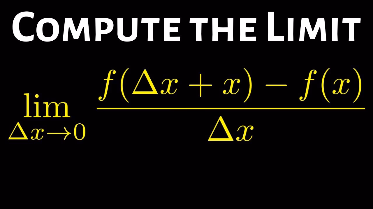 What is the difference between dy/dx and delta y/delta x?