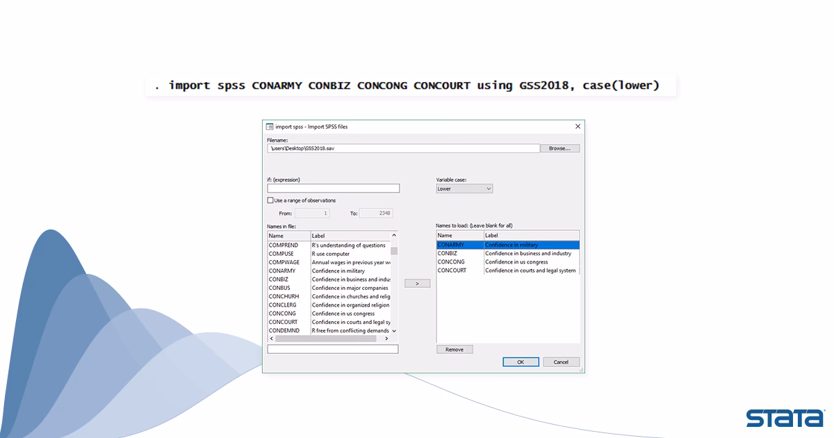 How do I save a SPSS file as a Stata file?