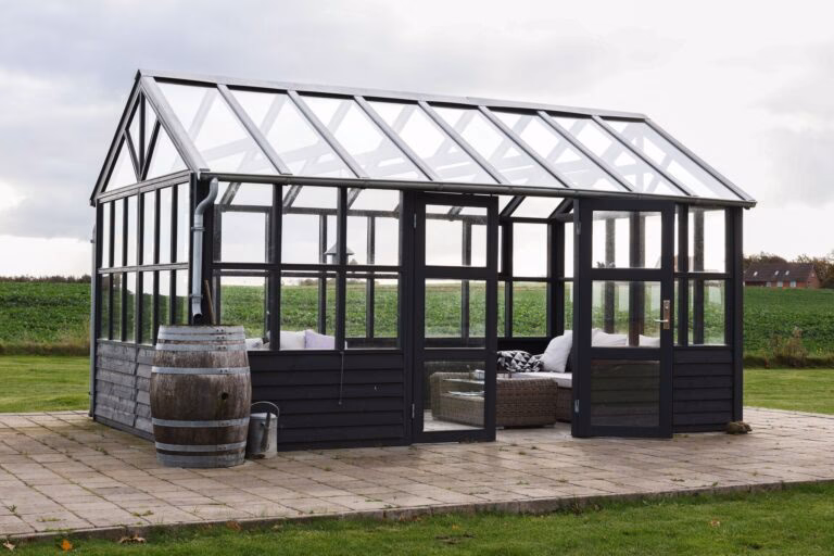 Kan du have en træpavillon i haven?