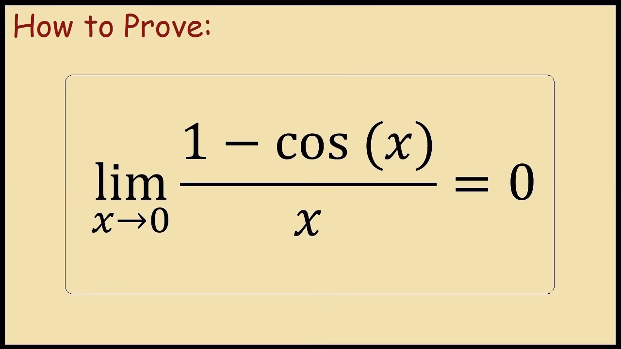 Does limx 0 cos(1 x) exist?