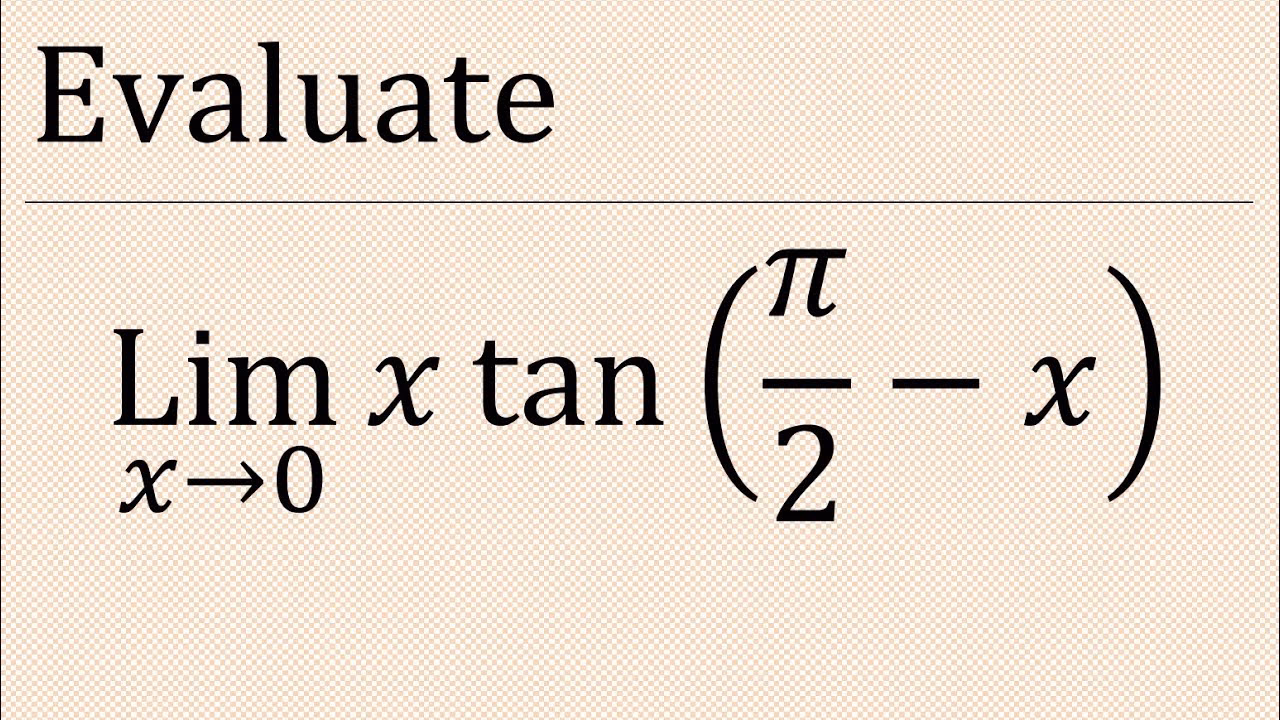 What is tan pi/6?