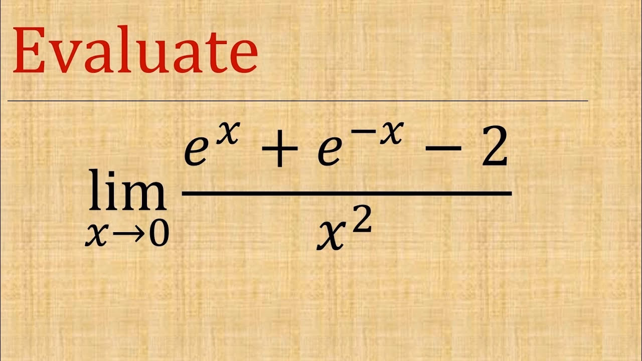 What is the value of lim X?