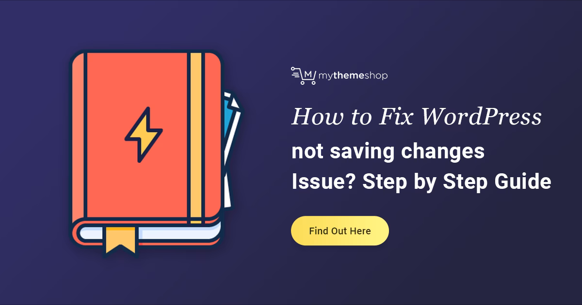 Why is my WordPress theme not saving changes?