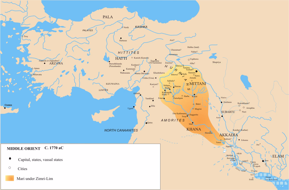 Why did Zimri-Lim flee?